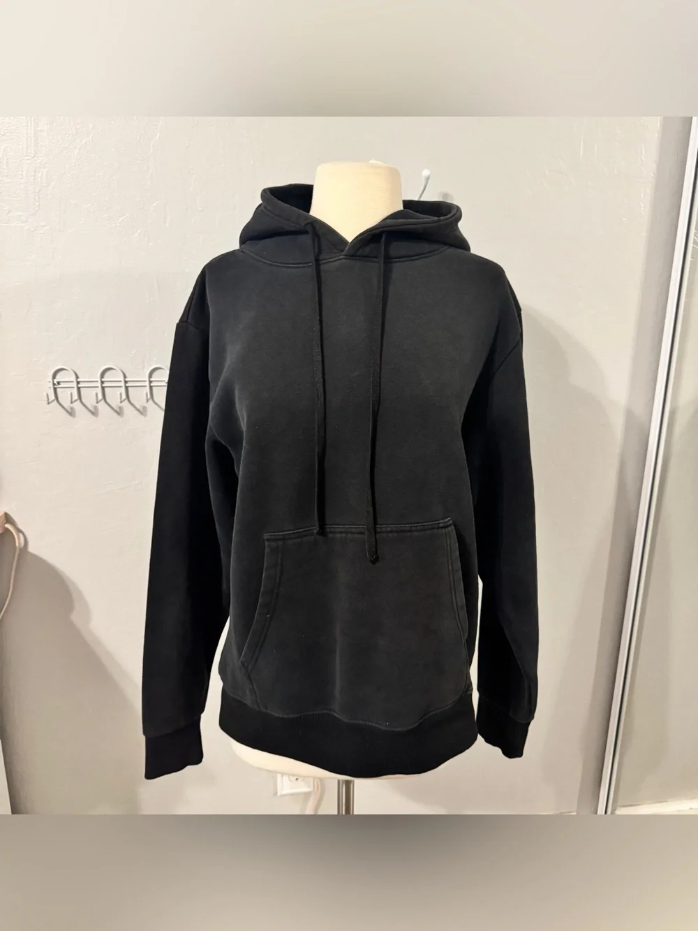 Blank Black Hoodie